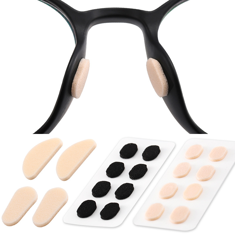 Picture of Glasses Nose Pad Soft EVA Sponge Nose Pad Comfortable No Indentation No Makeup Anti-slip Increased Eye Frame Nose Pad