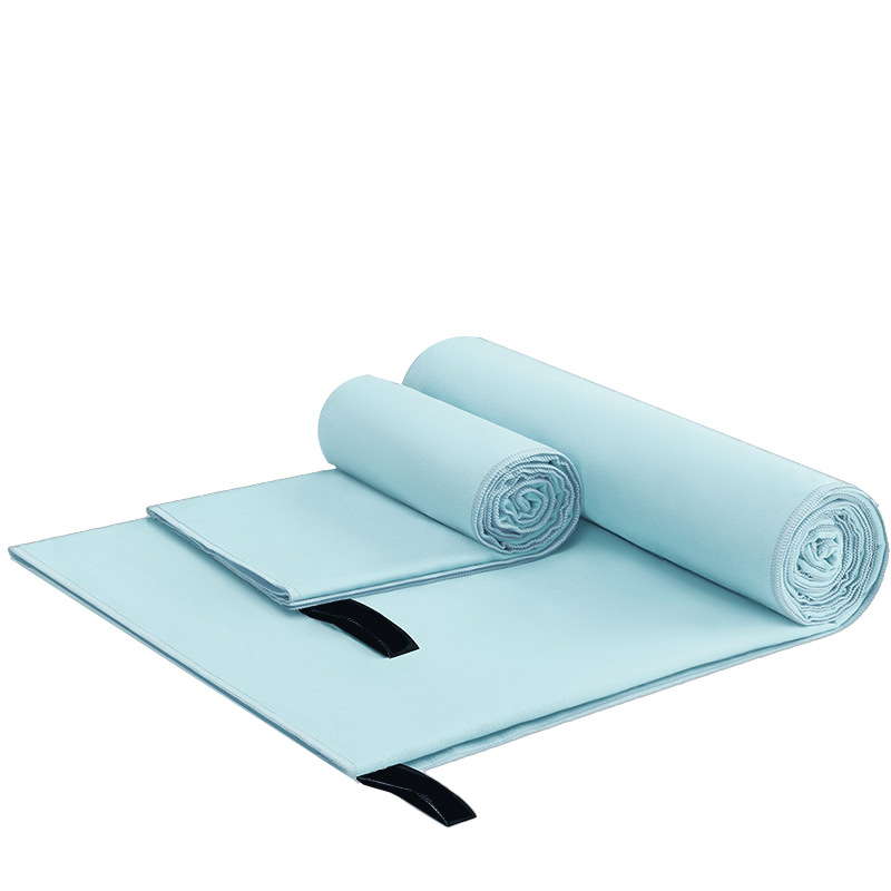 Picture of Quick-Drying Beach Towel Multi-Color Portable Quick-Drying Fitness Sports Towel Outdoor Beach Towel Mesh Bag