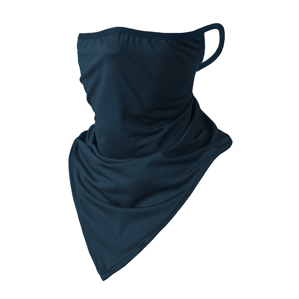 Picture of Outdoor riding triangle towel ice silk sunscreen hanging ear triangle towel summer sports outdoor breathable fishing camouflage mask