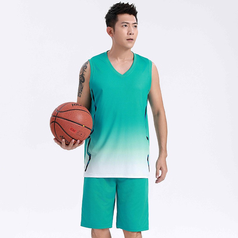 Basketball uniform suit men's game quick-drying loose vest sports printing training team uniform student jersey summer