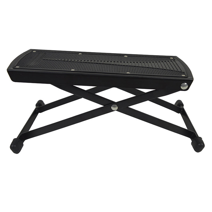 Picture of Guitar Footrest Thickeneded 6-Speed Adjustable Guitar Footrest Foldableing Folk Guitar Playing Footrest Footrest