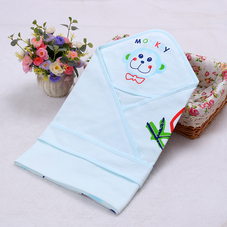 Newborn Baby Bag Single Pure Cotton Spring and Autumn Thin Bag Towel Holding Quilt Newborn Baby Bag Quilt