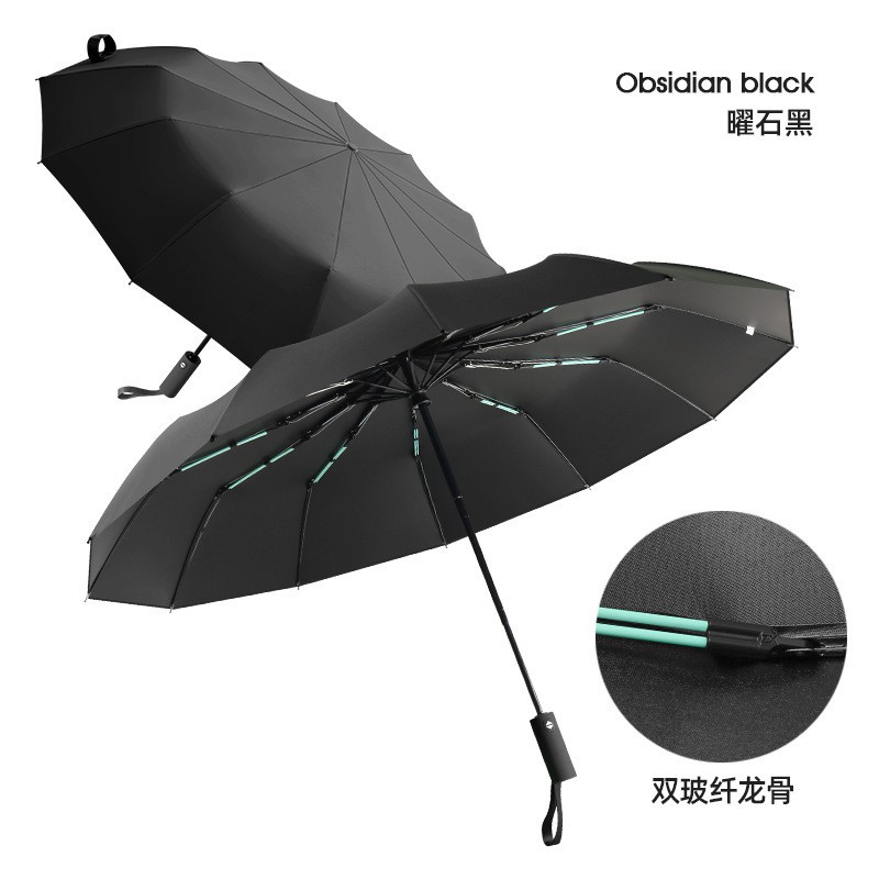Picture of Fully Automatic Umbrella 32 Ribs, Rain or Shine, Sun Protection, Uv Protection, Foldableable Sunshade Umbrella for Men and Women, Gift Wholesale