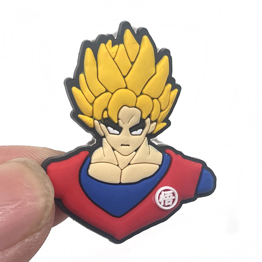 Picture of New Dragon Ball Combination Hole Shoes Shoe Flower Amazon AliExpress Hot Sale Garden Shoes Decorative Buckle Accessories