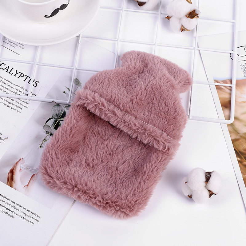 Picture of Cartoon Plush Hand Warmer, Removable and Washable, Water-Filled Hot Water Bottle, Super Cute and Cute Animal Water Bottle