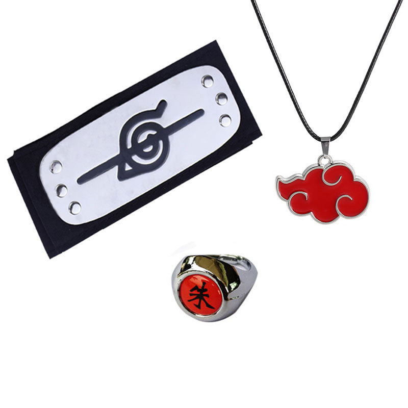 Picture of Anime Ninja Necklace Xiao Organization Skunk Zhu Ring Payne Zero Three Yu Nanqing Sentenced to Enduring Protection of Red Cloud Three-Piece Suit