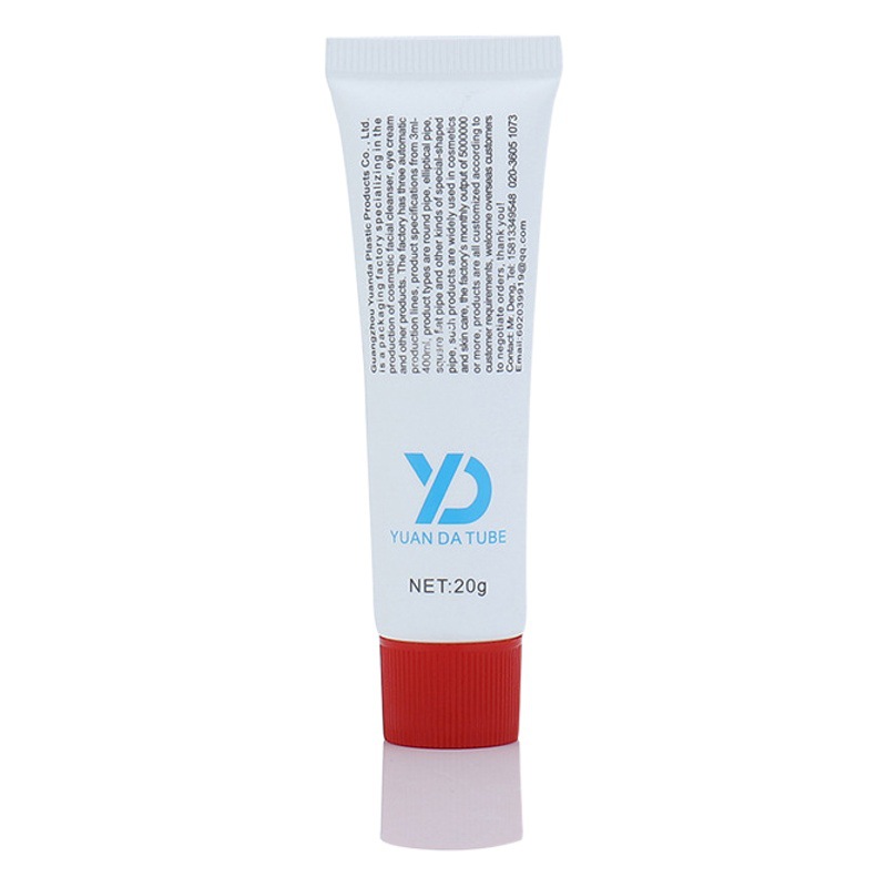 Eye cream hose packaging material 25MM vertical grain cover cosmetic hose essence isolation lotion packaging sub-packaging device