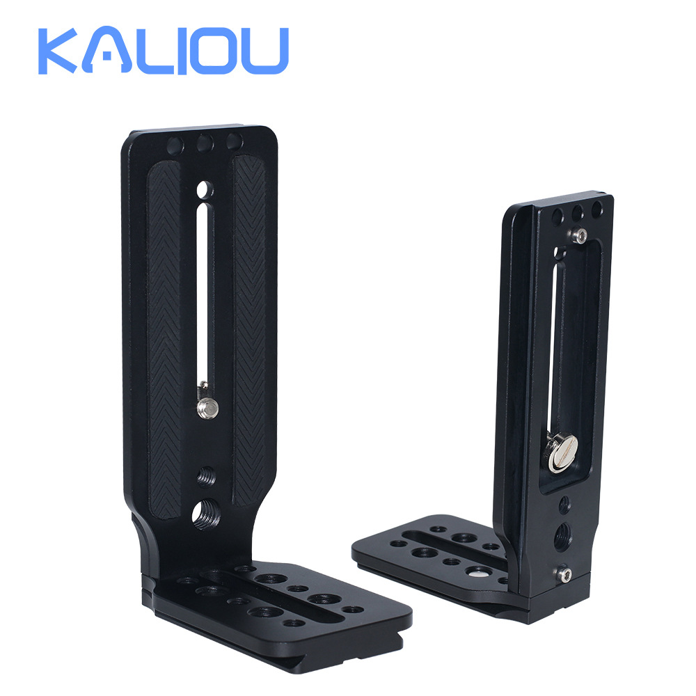 Picture of SLR camera L-type pan/tilt quick release board Kafei board L-type MPU-105L board vertical clapper metal L-type quick release board