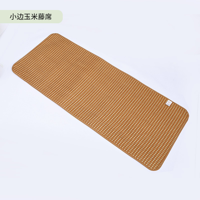 Picture of Manufacturer's Supply Children's Kindergarten Mat Ice Silk Double-Sided Student Dormitory Rattan Mat Wholesale Crib