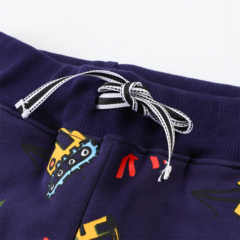 Picture of 2025 Children's Autumn New European and American Boys' Pants Baby Casual Pants Dinosaur Pattern Children's Clothing Wholesale