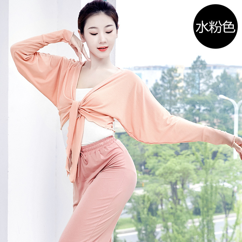 Picture of Modern Dance Practice Clothes Top Classical Jazz Belly Ballet Blouse Teacher Art Test Lace-up Body Dress Female