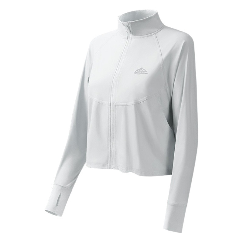 Spring and Summer Sunscreen Clothing Women's Sunshade UV-proof Breathable Water-proof Ice Silk Cool Quick-drying Lightweight Jacket FSY10