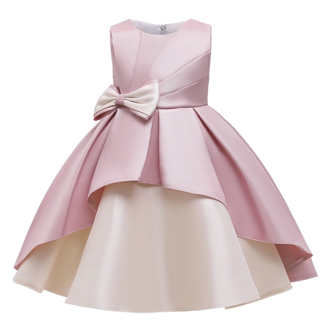 New European and American wish source puffy princess dress catwalk dress cotton lining girl performance dress