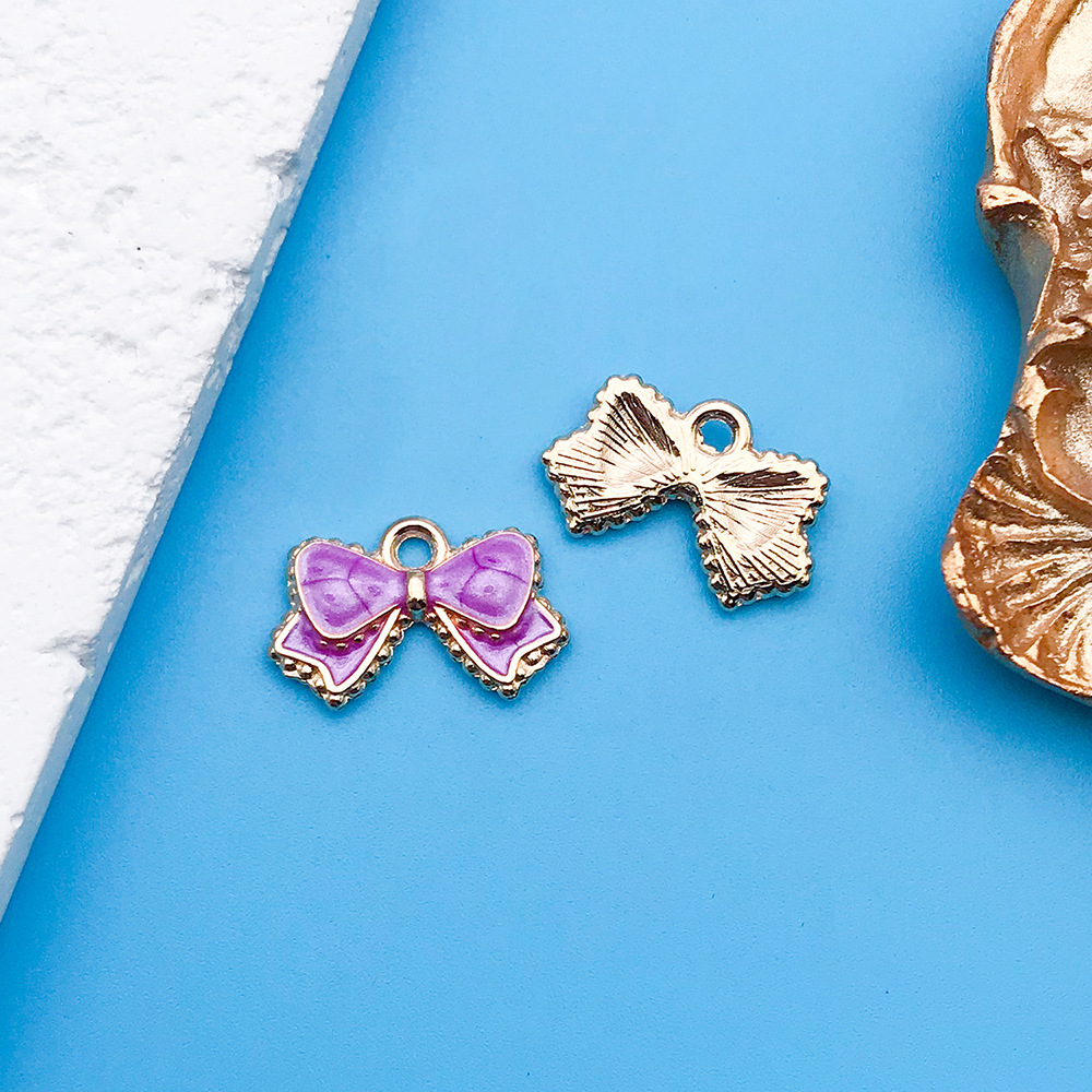 Picture of Mix 30 Color Cartoon Creative Drop Oil Jewelry Zinc Alloy Pendant DIY Earrings Necklace Pendant Jewelry Accessories