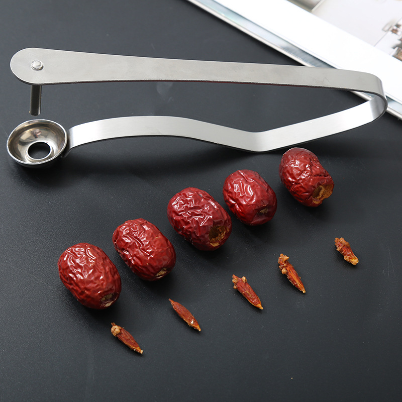 Picture of Jujube Nucleator Household Jujube Nucleator Jujube Fruit Seed Removal Tool Multi-functional Hawthorn Coring Tool