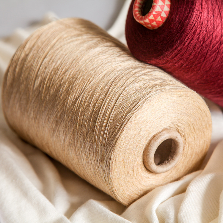 Picture of 48 Pct Viscose Nylon PTT Cashmere Blended Yarn Shandong Hengtai Cashmere Color Yarn Factory