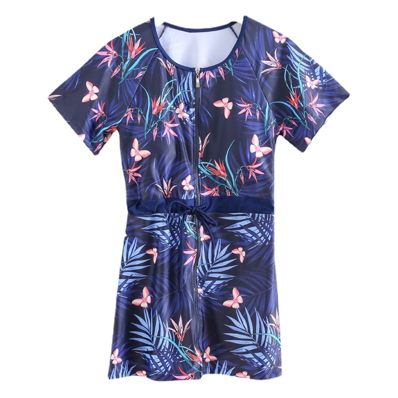 Taobao explosions new mother split pants swimsuit conservative Hot Spring plus fat increase 200kg fat girl swimsuit