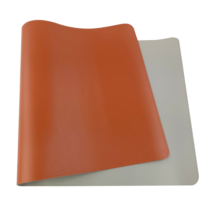 Picture of Double-Sided Leather Mouse Pad, No-Clean, Extra Large Stain-Resistant Anti-Slip Pad, Office Computer Desk Pu Leather Writing Pad Wholesale