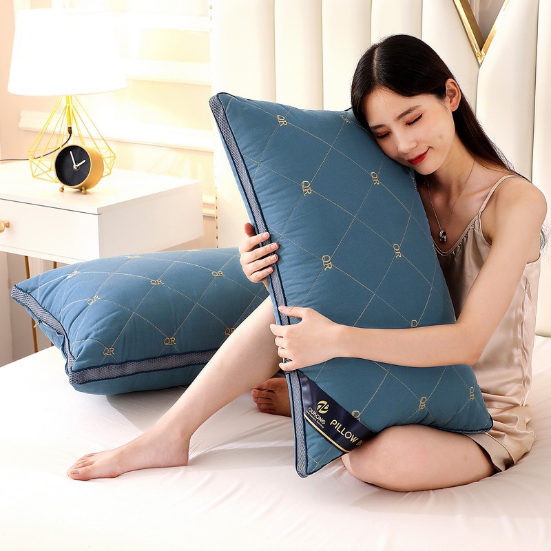 Picture of Dropshipping】Single Student Dormitory Hotel Pillow Core, One Pack for Home Adult Pillow to Protect Cervical Spine and Help Sleep