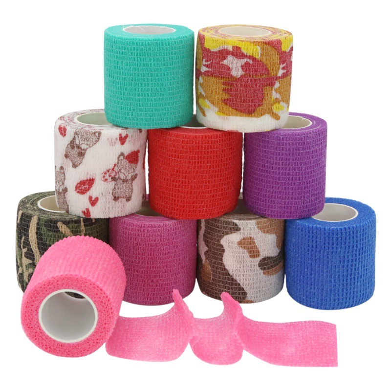 Elastic Bandage Finger Bandage Non-Woven Self-Adhesive Bandage Sports Finger Elastic Bandage In-Stock Direct Shipment