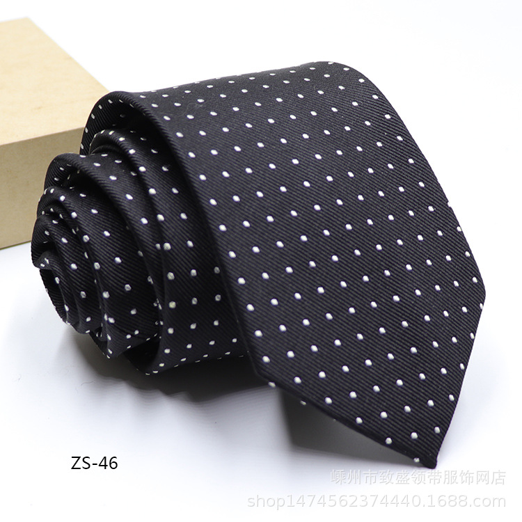 Picture of Tie Silk Silk Tie Men's Dress 8c Business Tie Factory Spot Wholesale