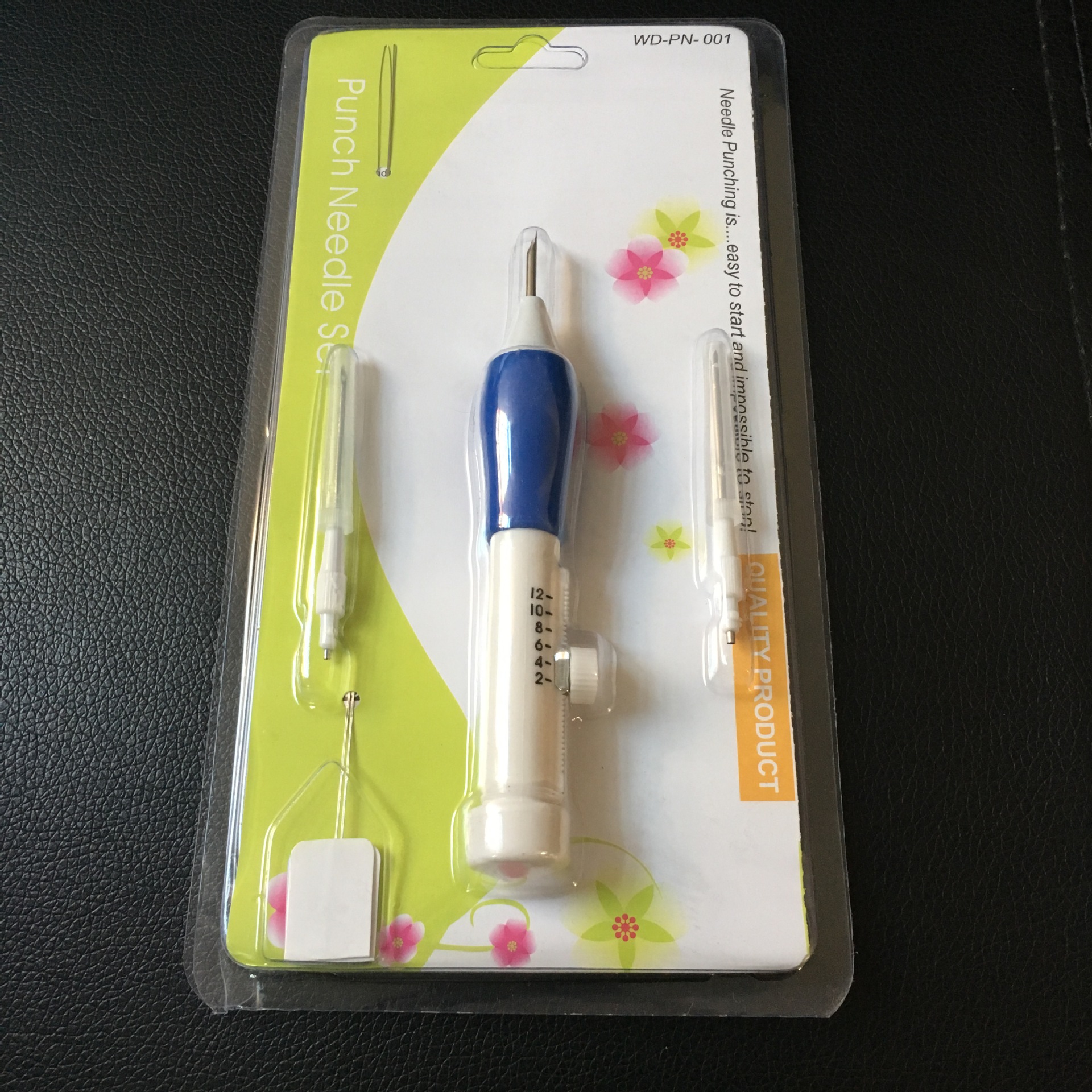 Picture of Imitation of Japanese Coke Tools Russian Embroidery Poke Le Duo Flower Needle Stacking Embroidery Needle Poke Flower Needle Factory