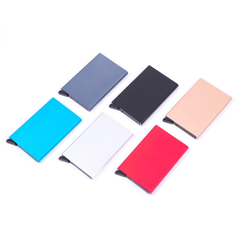 Picture of Factory supply aluminum card box bank card credit card box business card box metal card box aluminum alloy card box