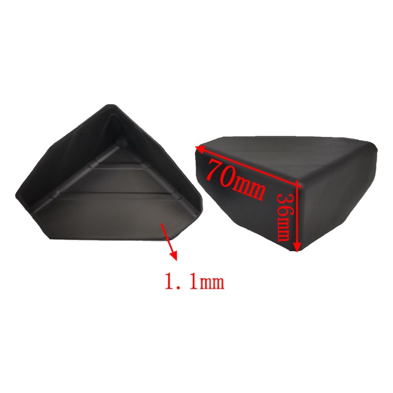 Thickened Three-Sided Plastic Corner Protectors for Packaging Cabinets, Electrical Appliances, Furniture, and Protecting Corners during Express Delivery and Transportation