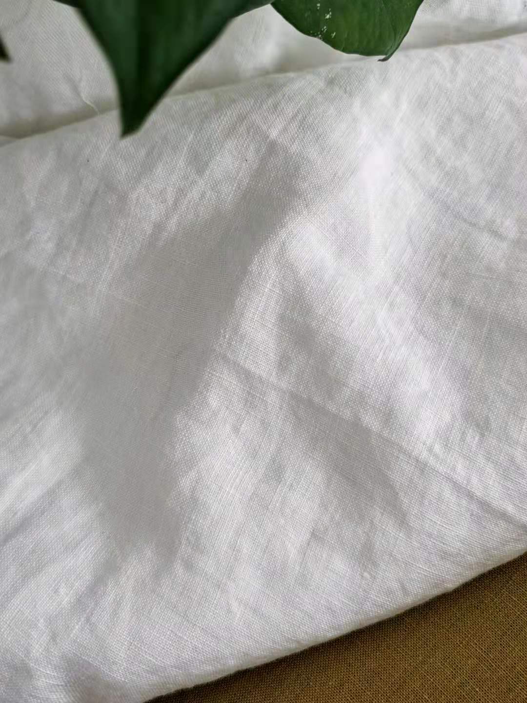 Pure flax double long hemp native enzyme wash cloth white linen white linen extra width 290cm wash flax