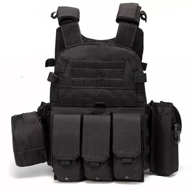 Outdoor Protective Combination Training Vest Multifunctional MOLLE Expansion Wilderness Adventure Protection Set 6094 Vest
