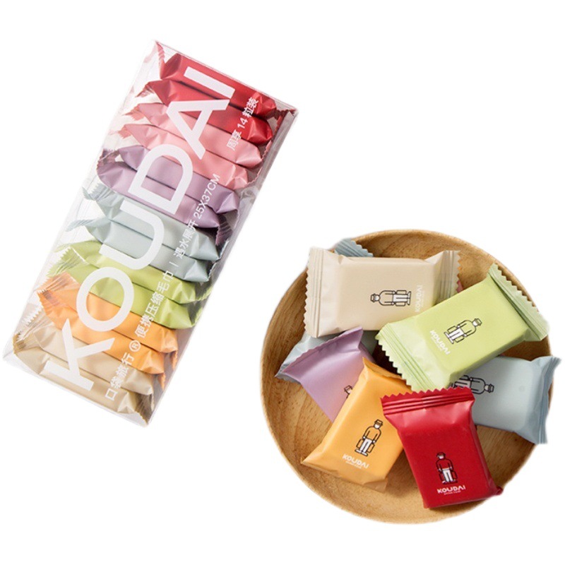 Travel Compressed Towel Bath Towel Disposable Face Towel Thickened Portable Face Cleaning Towel Essential for Travel Supplies