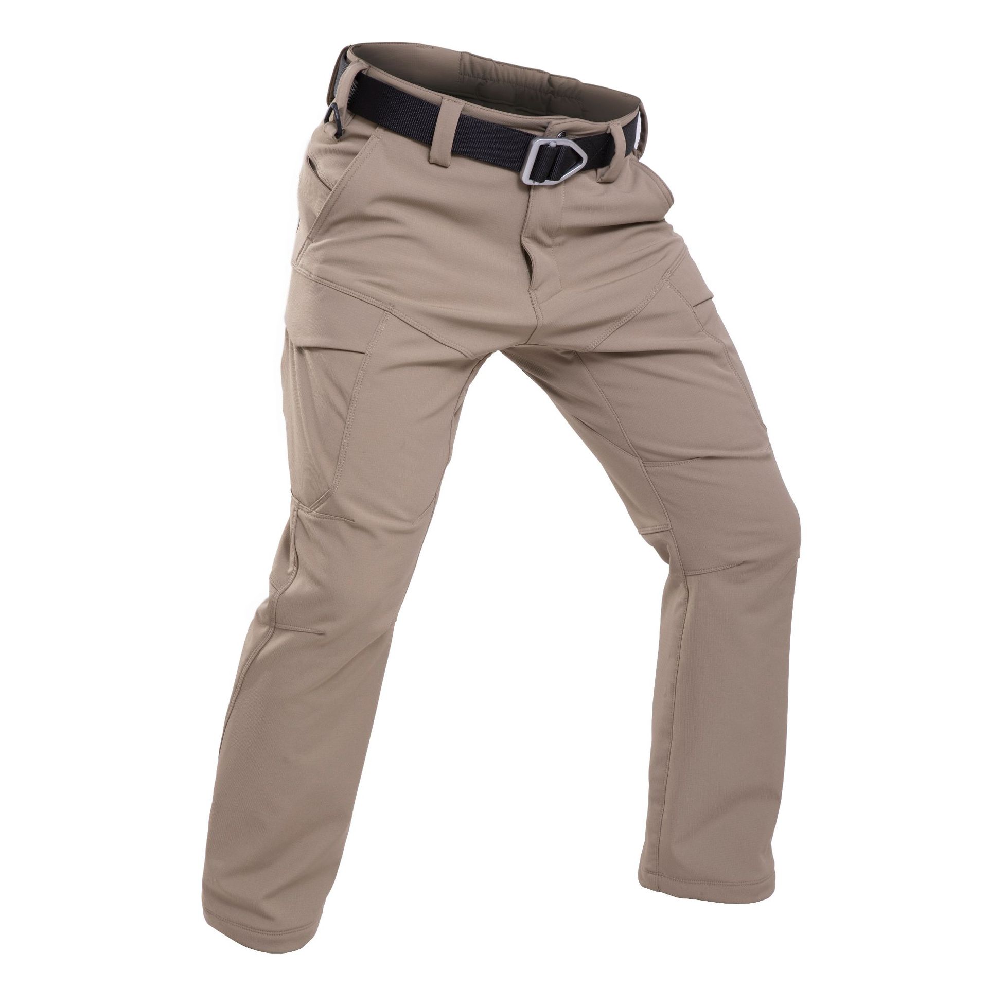 Picture of Mingpeng Yinfeng Tactical fleece-lined Pants Winter Soft Shell Crane Pants Outdoor Cold-proof Tactical Charge Pants Warm