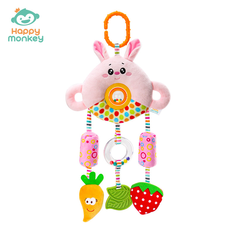 Picture of Happy Monkey Happy Monkey King Baby Toy Bed Hanging Wind Chime Rattle Infant Stroller Soothing Toy
