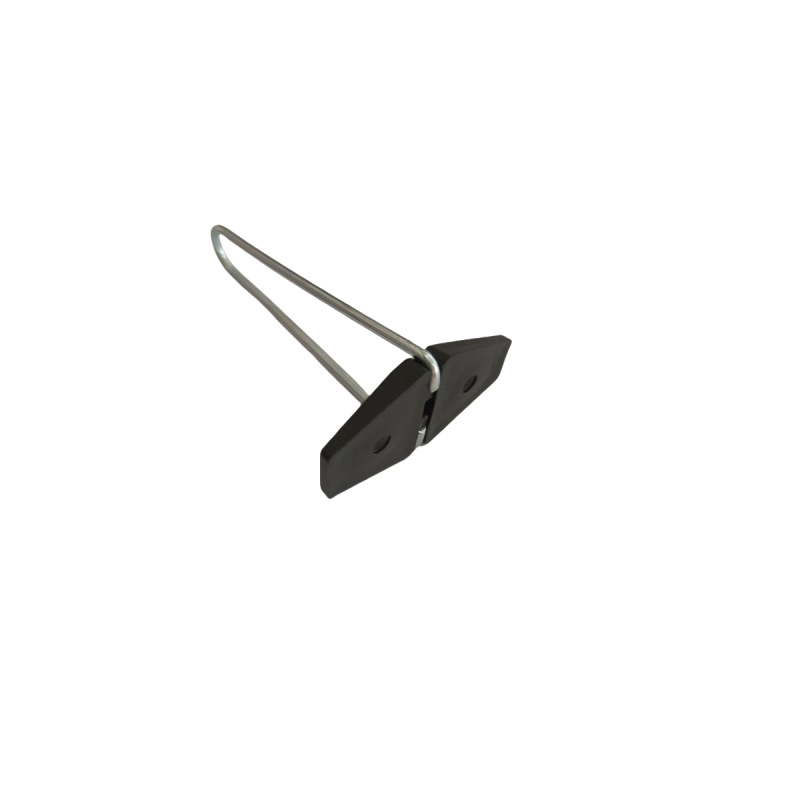 Picture of Photo frame pendulum back bracket small size diamond support iron rod aluminum alloy photo frame accessories white black silver