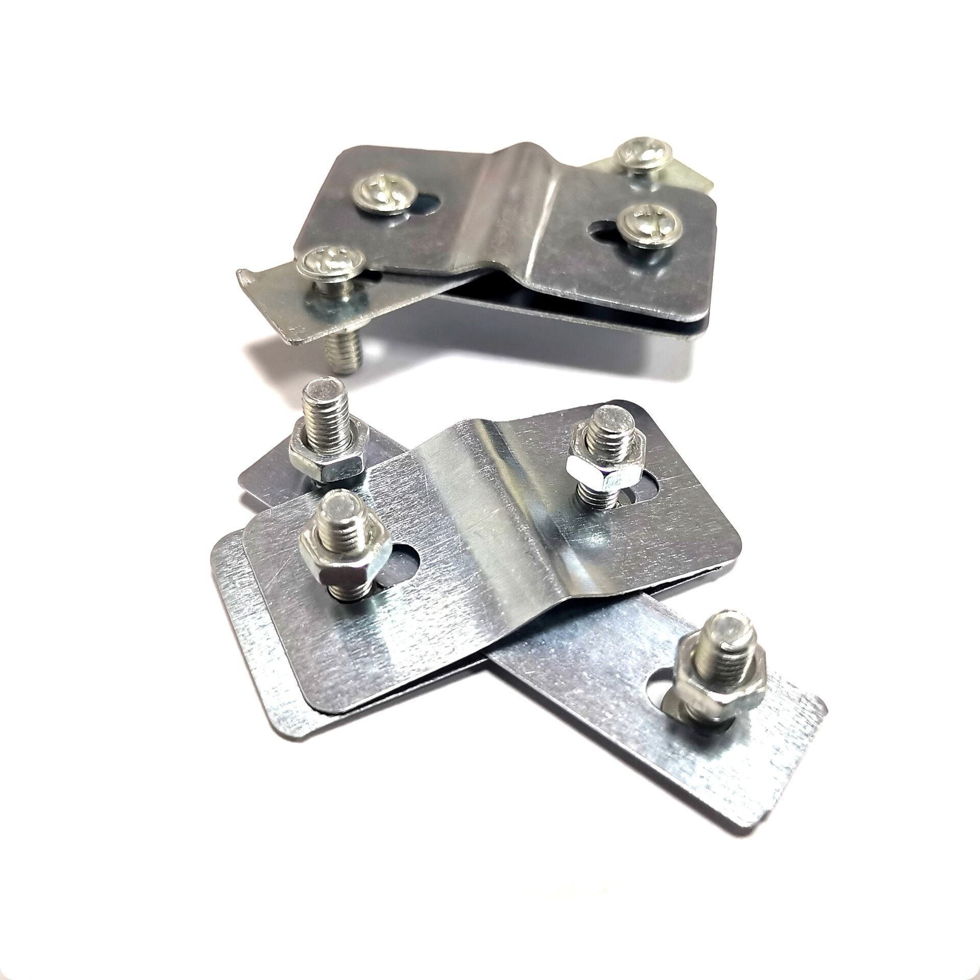Iron Material Car Basket Vegetable Basket Clip Installation Accessories Non-plastic Stainless Steel Bicycle Electric Vehicle Clip Accessories