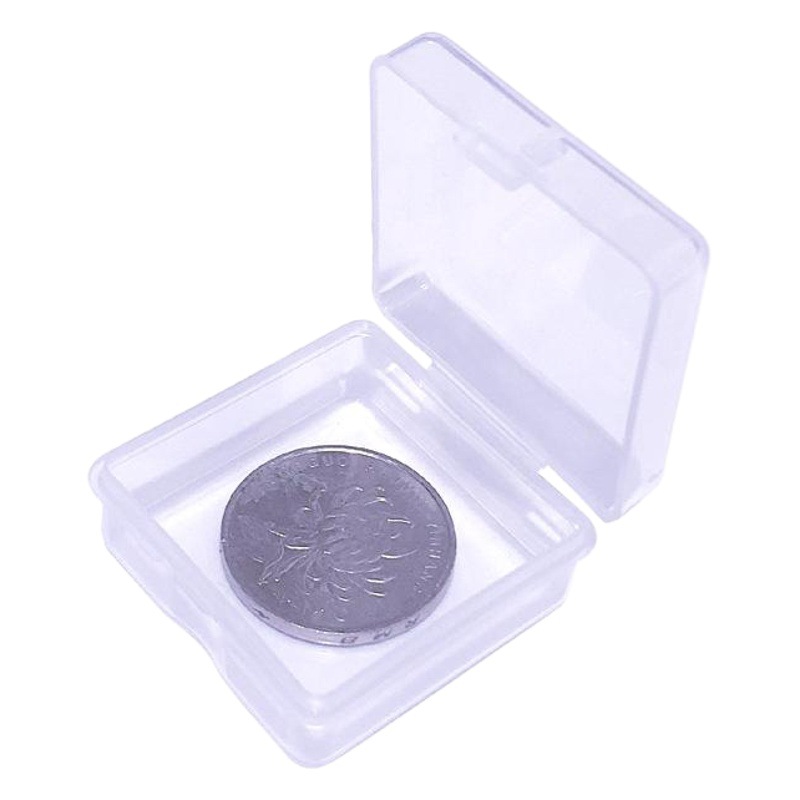 Plastic packing box fishhook fishing gear accessories electronic components covered pp transparent box Mini small box factory in stock