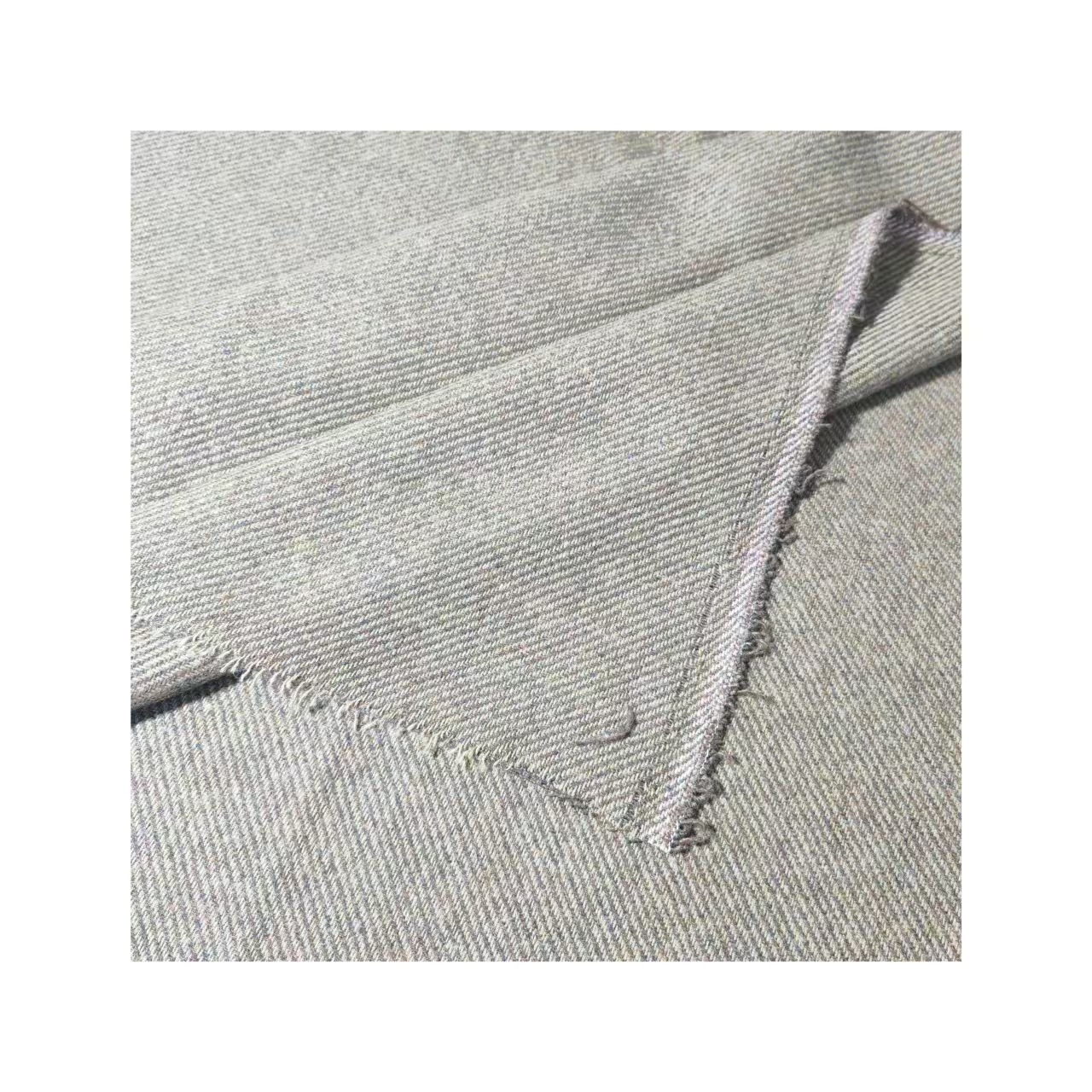 Picture of Shaoxing factory in stock autumn and winter twill coat fashion suit shoes hat bags twill woolen fabric