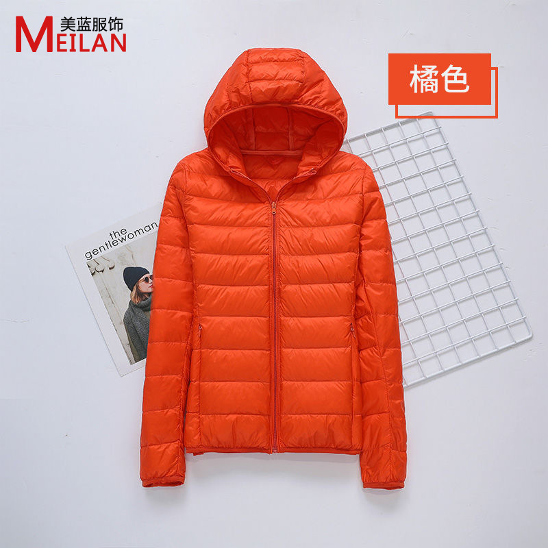 Picture of Women's down Jacket 2025 New Short Style Lightweight Thickened Warm Slim Fit Korean Style White Duck down Fashion Coat Wholesale