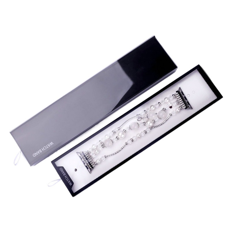 Customizable Logo Genuine Leather Watch Strap Packaging Box Suitable for Apple Android Smart iWatch Watch Strap Digital