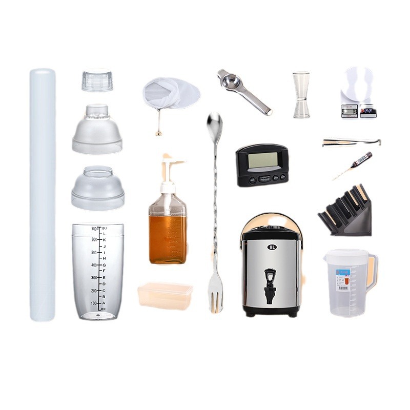 Picture of Stall economic lemon tea tools full set of stall milk tea shop special shack cup beating shack pot shaker set
