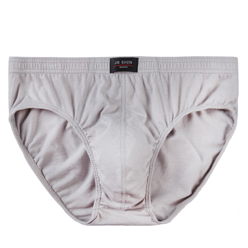 Picture of Factory wholesale middle-aged cotton underwear men's underwear breathable briefs large size fat guy waist underwear head