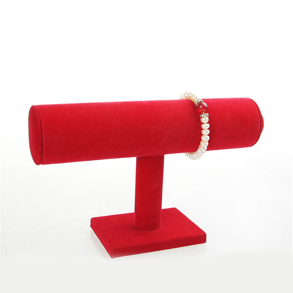 Picture of Danyuan wholesale T-type single-layer bracelet bracelet watch bracelet text play Display storage jewelry rack promotional specials