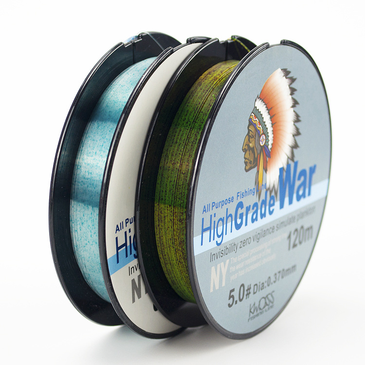 Picture of Main line sub-line spot line strong pull nylon competitive Black Pit Lake Library wild fishing line 120 meters fishing line
