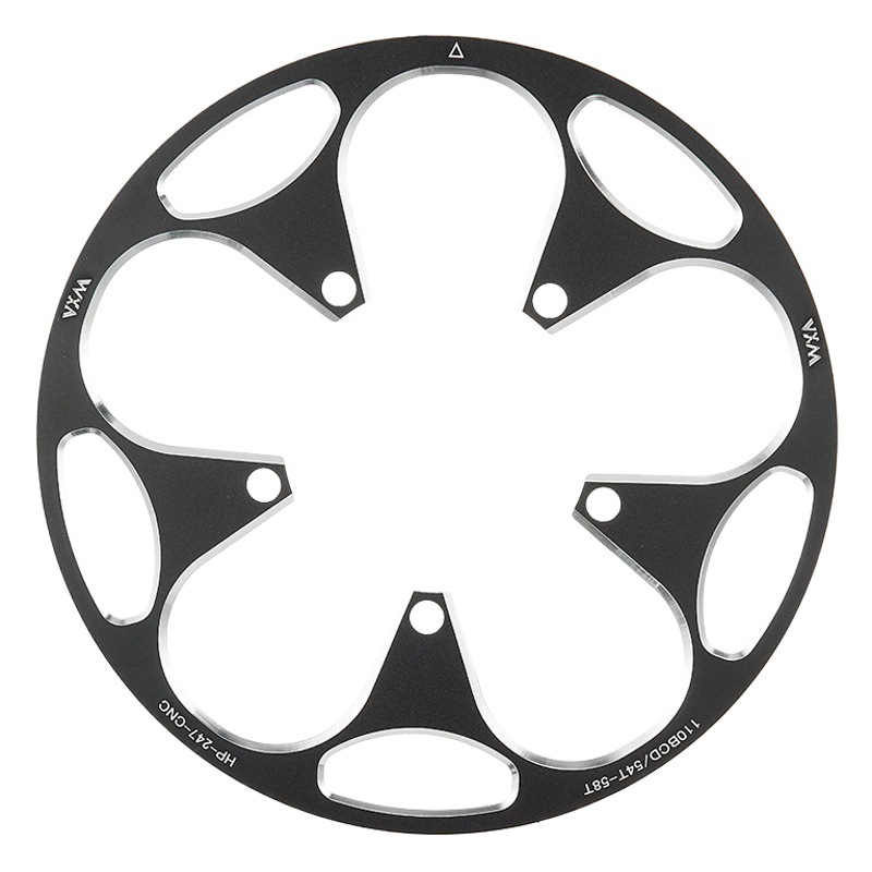 VXM road bicycle 110BCD protective plate aluminum alloy positive and negative tooth plate 50T/54T58T chain protective cover