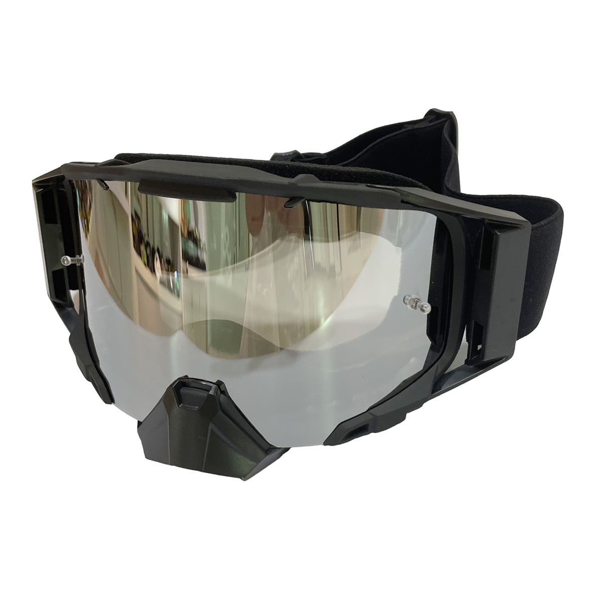 Bubble Mirror Retro Helmet Lens Motorcycle Windshield Goggles Harley Motorcycle Uv Half Helmet Goggles Windproof Mask