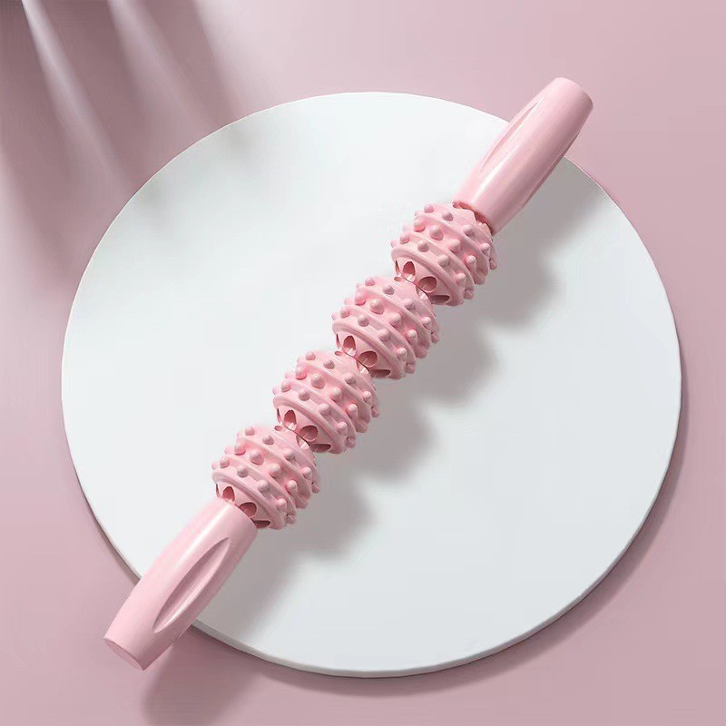 Picture of Massage Stick, Mace, Roller, Fitness Fascia Stick, Leg Muscle Relaxation Roller, Calf Yoga Stretching