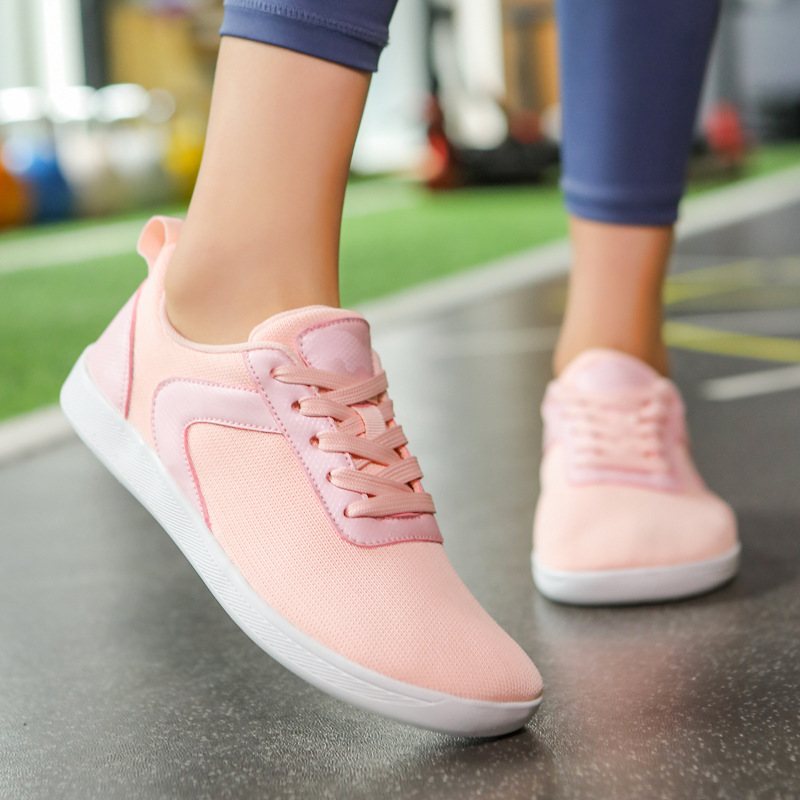 plus size cross-border new men's wide last shoes women's walking shoes wide toe shoes breathable soft bottom couple fly woven sports driving shoes