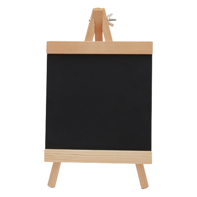 Wholesale Small Blackboard Stall Blackboard Billboard Drawing Board Easel Shop Creative Bar Milk Tea Shop Desktop Display Stand