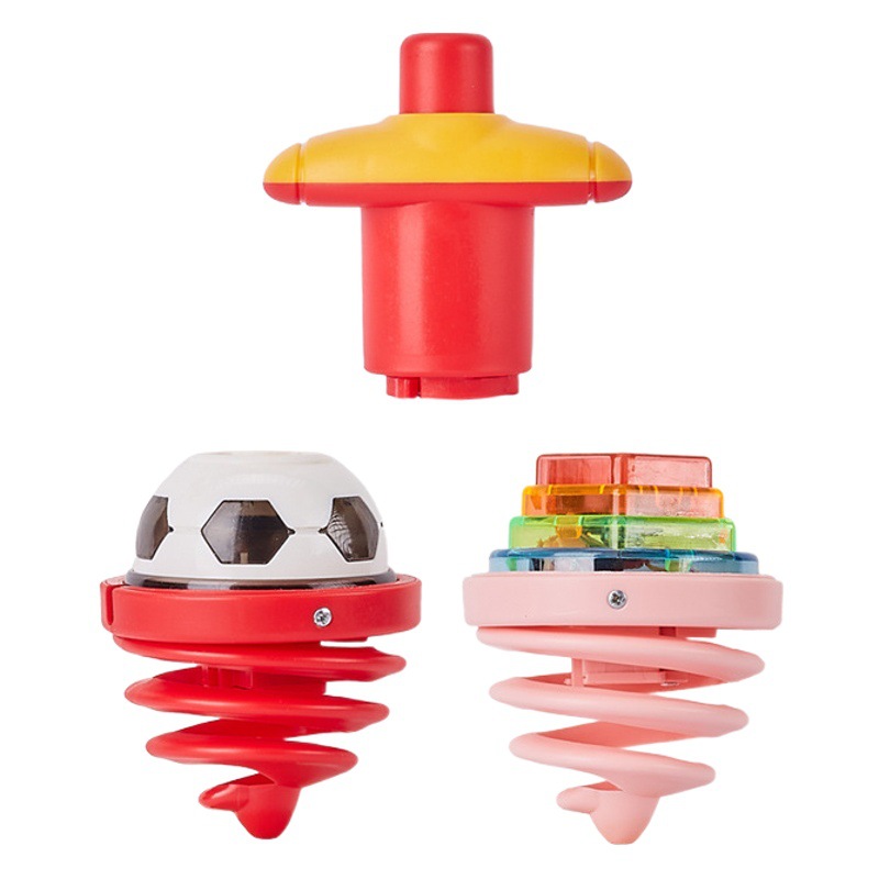 Children's light-emitting toys infrared light music gyro colorful rotating toys boys and girls stall night market wholesale