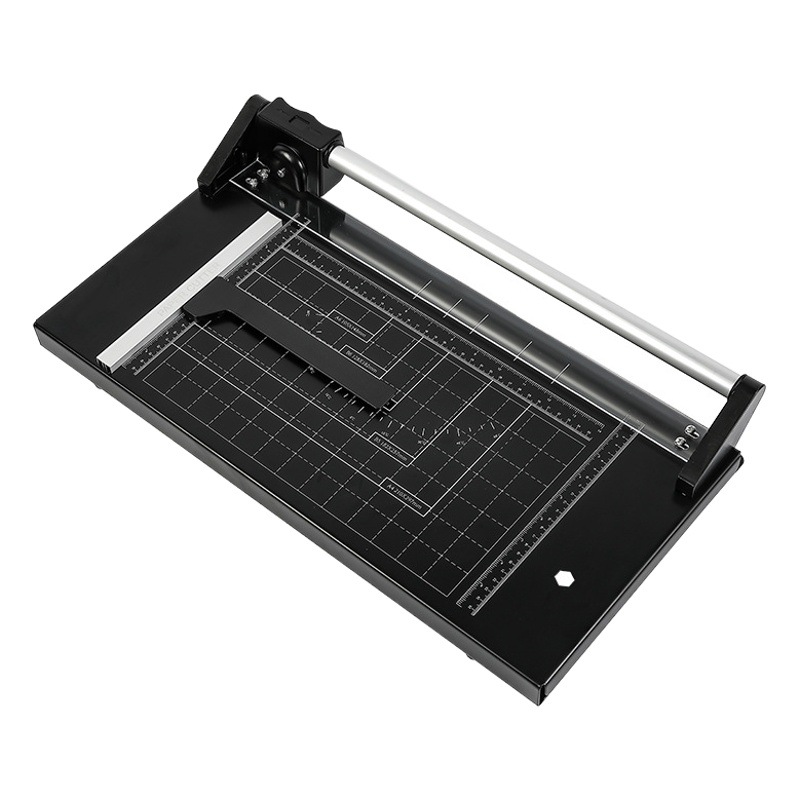 Metal Base Rolling Paper Cutter Roller Holder Large Roller Manual Paper Cutter Large Paper Cutter Cutting